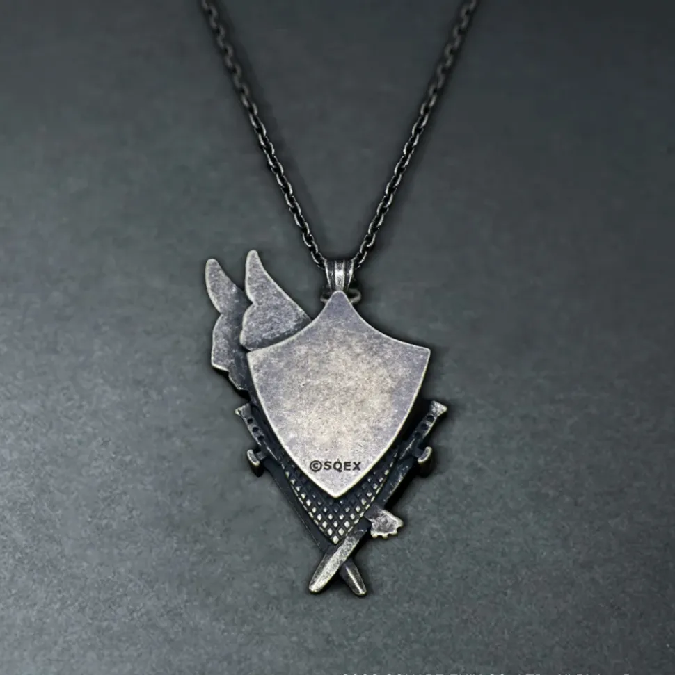 Final Fantasy XVI Wings of Promise Silver Pendant