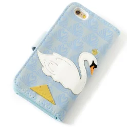 FLAPPER Swan Appliqué Smartphone Flip Case