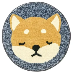 Fluffy Animals Round Mat Collection