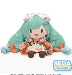 Fuwapuchi Hatsune Miku: Snow Miku 2024 Ver. Dodeka Jumbo Plush