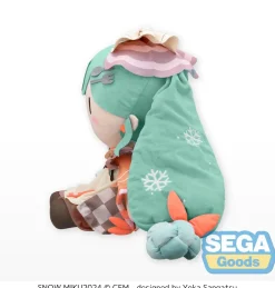 Fuwapuchi Hatsune Miku: Snow Miku 2024 Ver. Dodeka Jumbo Plush