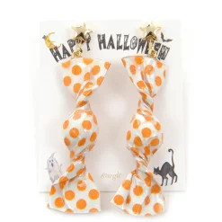 Gargle Polka Dot Candy Wrapper Earrings