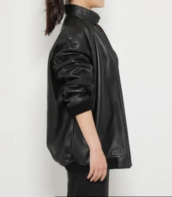 Ghost in the Shell Motoko Black Lamb Leather Blouson