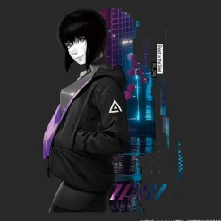 Ghost in the Shell: SAC_2045 Black Hoodie