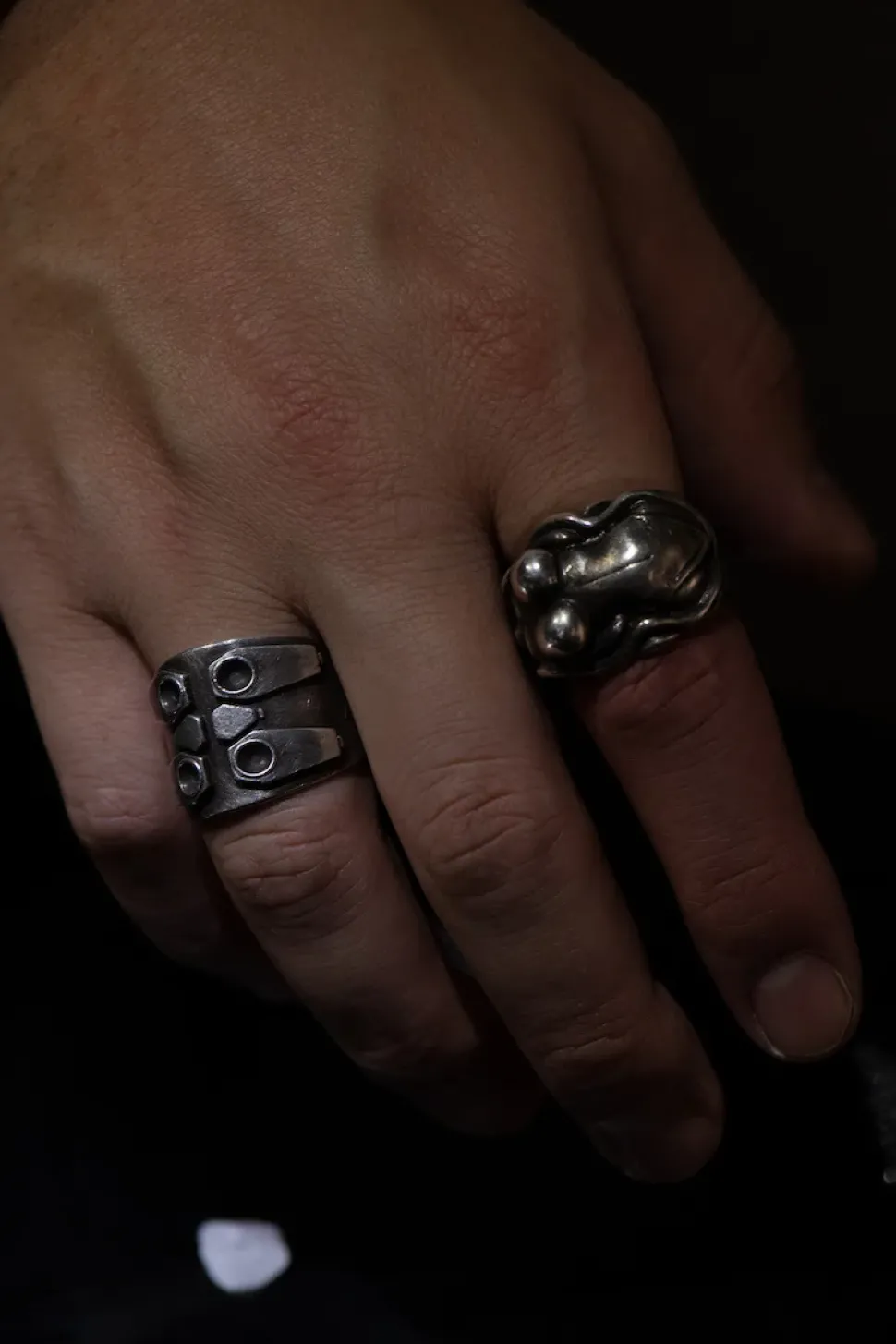 Ghost in the Shell: SAC_2045 x haraKIRI Collaboration Accessory Connector Ring (Sizes 23-30)