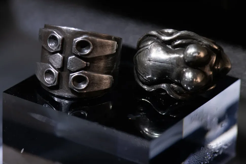 Ghost in the Shell: SAC_2045 x haraKIRI Collaboration Accessory Connector Ring (Sizes 23-30)