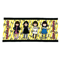 【GIRLFRIEND×JAMZ】GIZAGIZA towel(world wonders lighting towel)