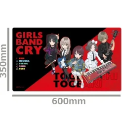 Girls Band Cry Character Rubber Mat Togenashi Togeari Vol. 2