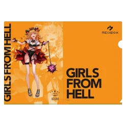 Girls from Hell A4 Clear File Set C
