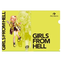 Girls from Hell A4 Clear File Set C