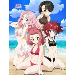 Girls und Panzer Das Finale B2 Tapestry Rosehip & Cranberry & Vanilla & Peach: Swimsuit Ver.