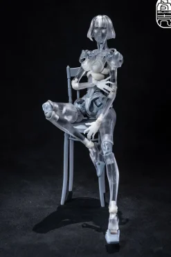 GK01FEC1 AI Agent Maiden Type C1: Transparent Ver. 1/12 Action Figure Body