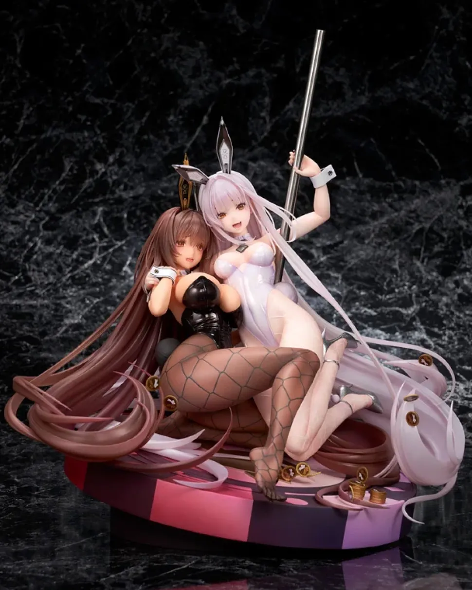 Goddess of Victory: Nikke Noir & Blanc: Bunny X 777 Ver. 1/7 Scale Figure Set