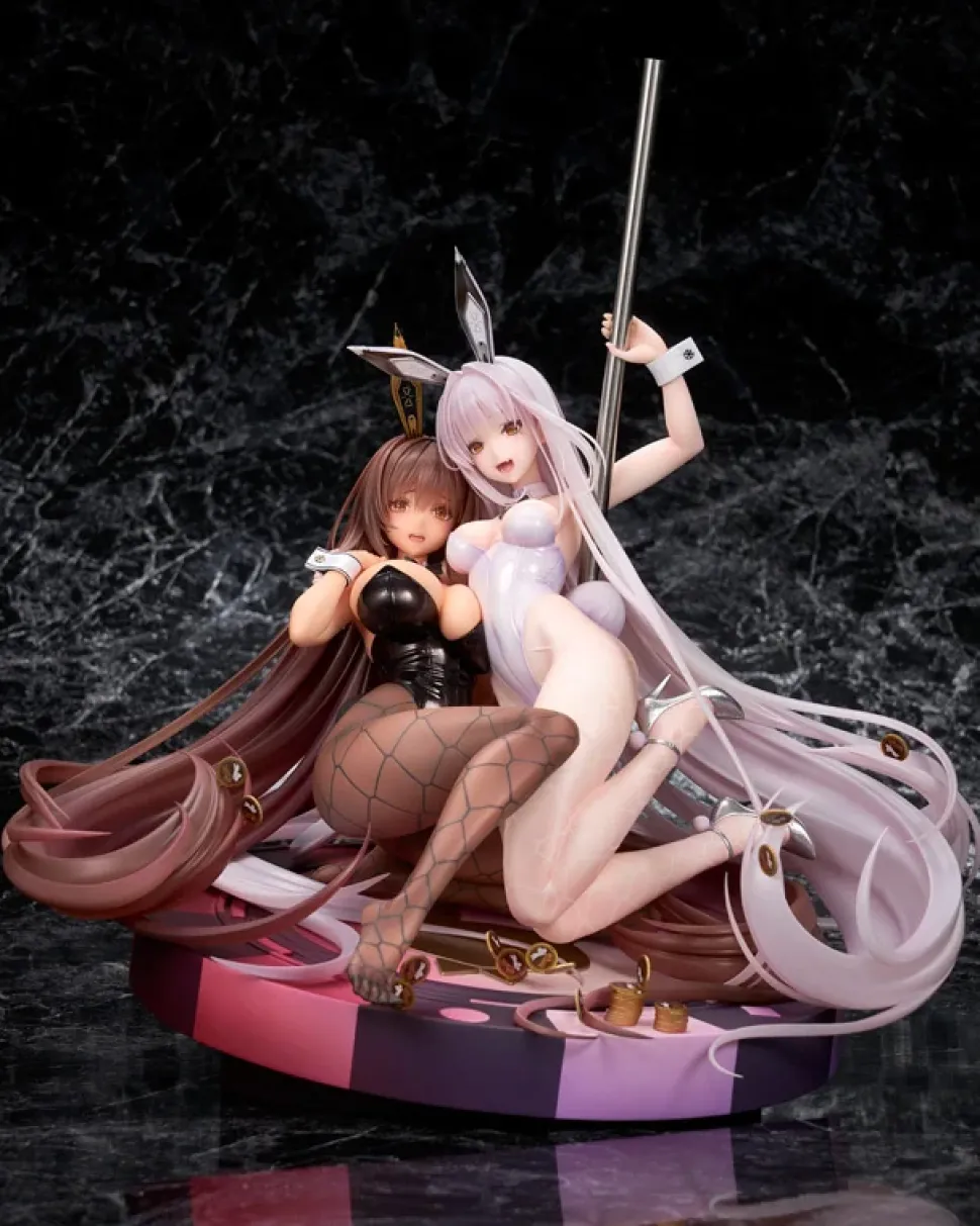 Goddess of Victory: Nikke Noir & Blanc: Bunny X 777 Ver. 1/7 Scale Figure Set