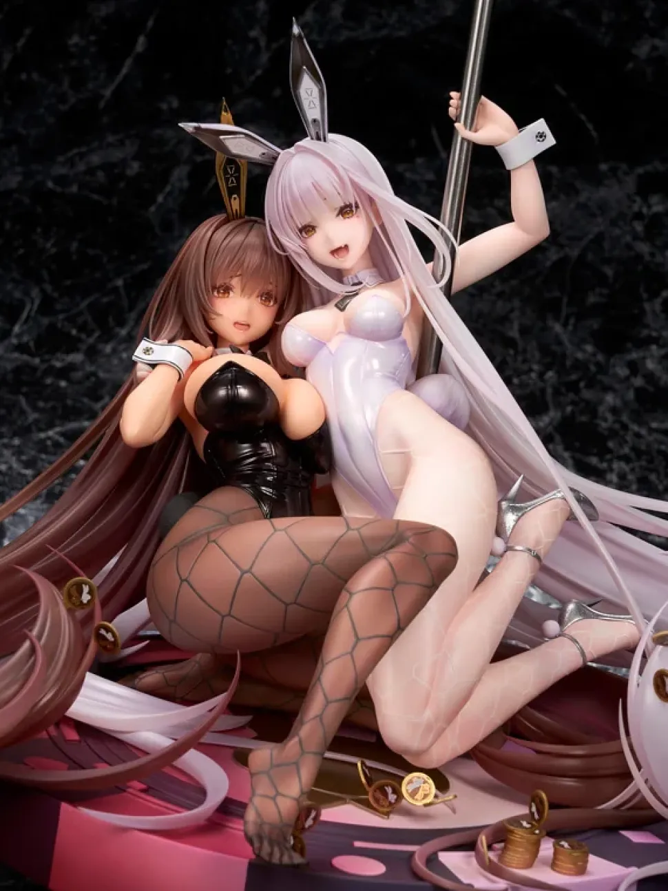 Goddess of Victory: Nikke Noir & Blanc: Bunny X 777 Ver. 1/7 Scale Figure Set