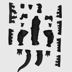 Godzilla (1954) Middle Size Series Soft Vinyl Garage Kit Reprint Edition