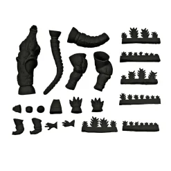 Godzilla (1994) Middle Size Series Soft Vinyl Garage Kit Reprint Edition