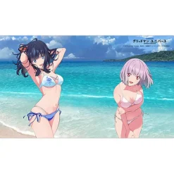 Gridman Universe Rubber Mat Rikka Takarada & Akane Shinjo: Swimsuit Ver.