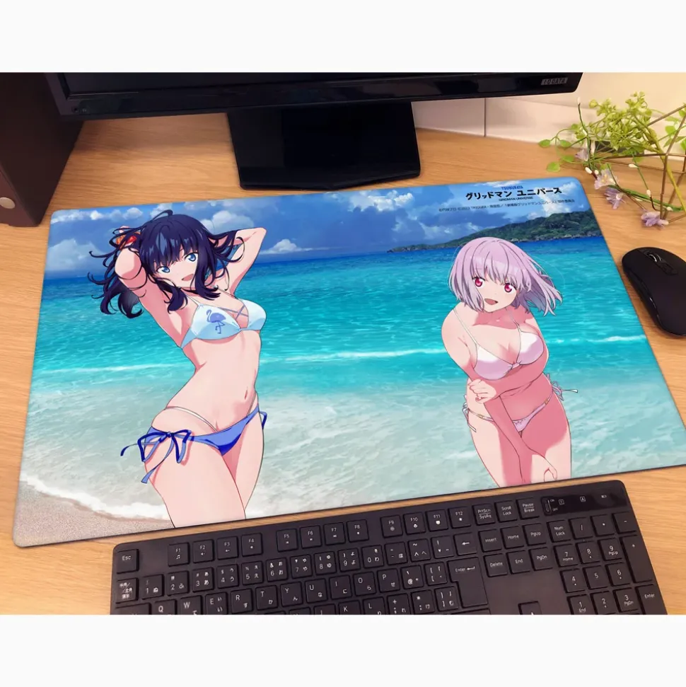 Gridman Universe Rubber Mat Rikka Takarada & Akane Shinjo: Swimsuit Ver.