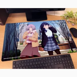 Gridman Universe Rubber Mat Rikka Takarada & Akane Shinjo: Winter Date Ver.