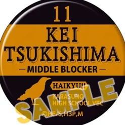 Haikyu!! Tin Badge Set