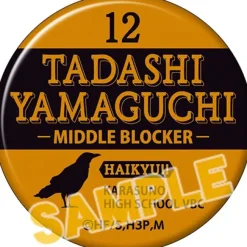 Haikyu!! Tin Badge Set