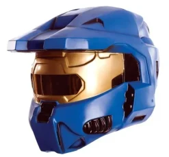 Halo Blue Spartan 2-Piece Mask