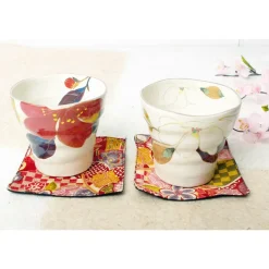Hana Kairo Mino Ware Cup Set