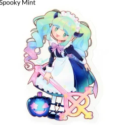 Happy Halloween Girls Stickers