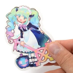 Happy Halloween Girls Stickers