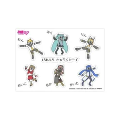 Hatsune Miku Creators Party A6-Size Die-Cut Stickers