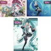 Hatsune Miku Day (March 9) A4 Clear File Three Piece Set
