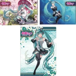 Hatsune Miku Day (March 9) A4 Clear File Three Piece Set