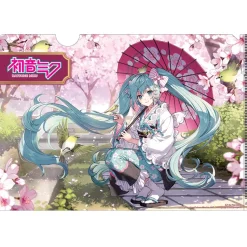 Hatsune Miku Day (March 9) A4 Clear File Three Piece Set