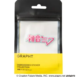 Hatsune Miku Embroidered Sticker Logo