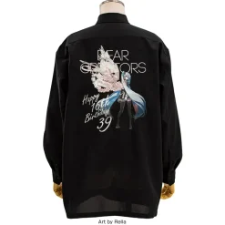 Hatsune Miku: Happy 16th Birthday Dear Creators Ver. Embroidered Shirt Black