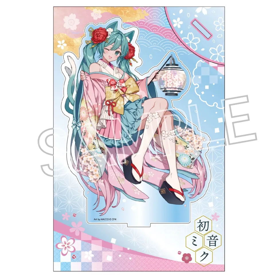 Hatsune Miku Hyakki Yakou -Reien- Acrylic Stand L Nekomata