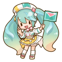 Hatsune Miku: Magical Mirai 2024 Fuwapuchi Plushie L