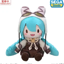 Hatsune Miku Marshmallow Hot Cocoa Fuwapuchi Plushie LL