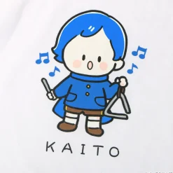 Hatsune Miku Piapro Kids! Kaito Kids' White T-Shirt