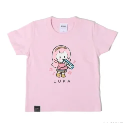 Hatsune Miku Piapro Kids! Megurine Luka Kids' Pink T-Shirt