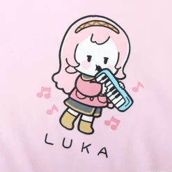 Hatsune Miku Piapro Kids! Megurine Luka Kids' Pink T-Shirt