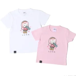 Hatsune Miku Piapro Kids! Megurine Luka Kids' Pink T-Shirt