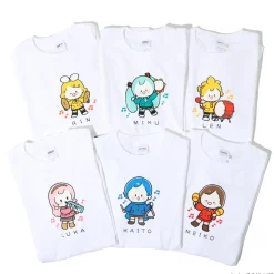 Hatsune Miku Piapro Kids! Kagamine Rin Yellow T-Shirt