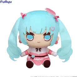 Hatsune Miku: Pink Macaroon Ver. Kyurumaru Big Plush Toy