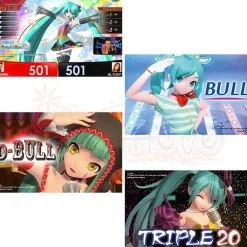 Hatsune Miku Project DIVA Future Tone DX Darts Celebration Set w/ Bonus Sticker