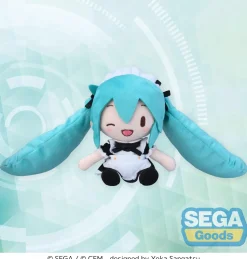 Hatsune Miku: Project DIVA Arcade Future Tone Hatsune Miku: Maid Ver. Fuwapuchi Mini Plushie EX