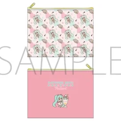 Hatsune Miku Pusheen Collaboration Flat Pouch