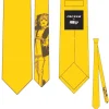 Hatsune Miku Silk Gold Collaboration Necktie