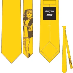 Hatsune Miku Silk Gold Collaboration Necktie
